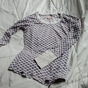 Mossimo thermal floral top